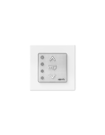Smoove 4 Mode IN io II mit Rahmen Pure und 2 Bef.-Platten, 4-Kanal Wandsender - Somfy - 1